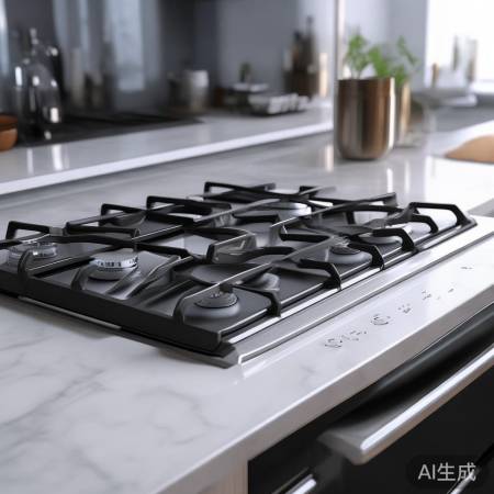 欧派燃气灶，简约大方易操作