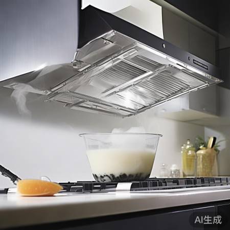 华帝抽油烟机油网清洁