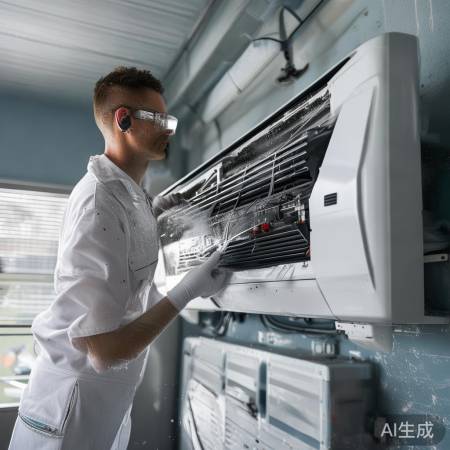 “空调定期清洗，健康凉爽两不误