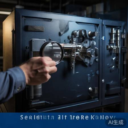 检查保险柜无裂痕