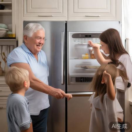 东芝冰箱易操作，面板人性化