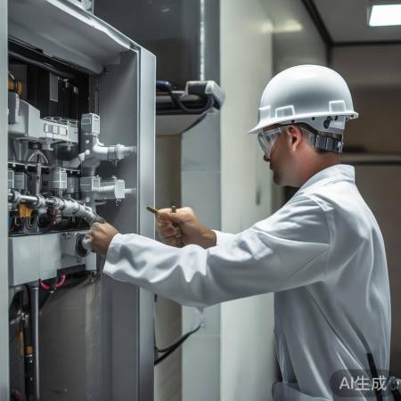 检查壁挂炉接口,防漏气安全重