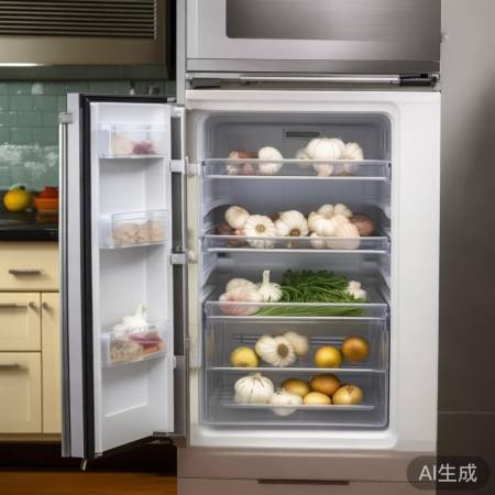 冰箱角落勿放异味食物