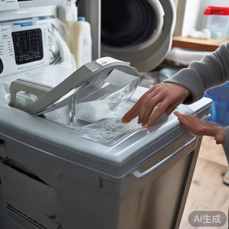 洗衣机水槽盖拆卸教程