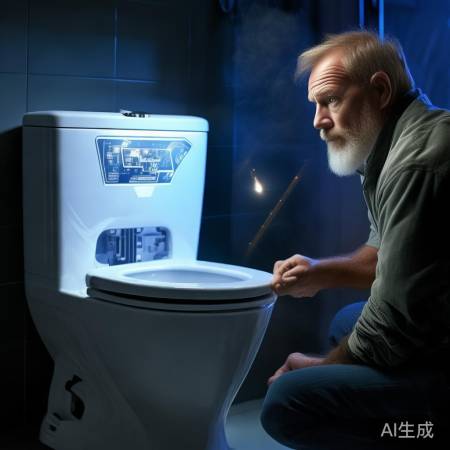 马桶不亮，请专业维修