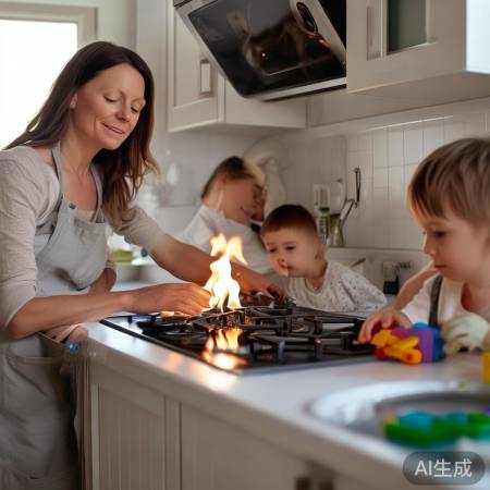 灶台安全：远离火源，防火意识