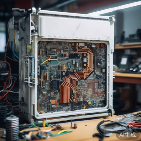 电路板故障，热水器检修