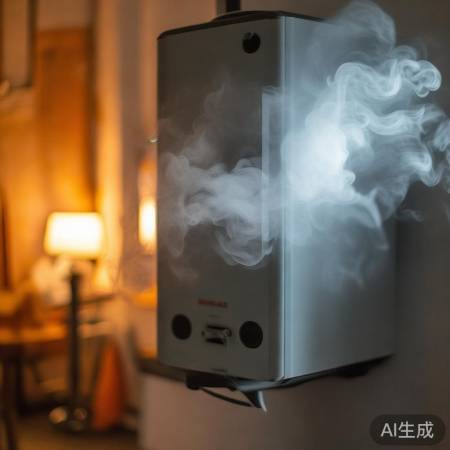 壁挂炉冷却，稍等片刻