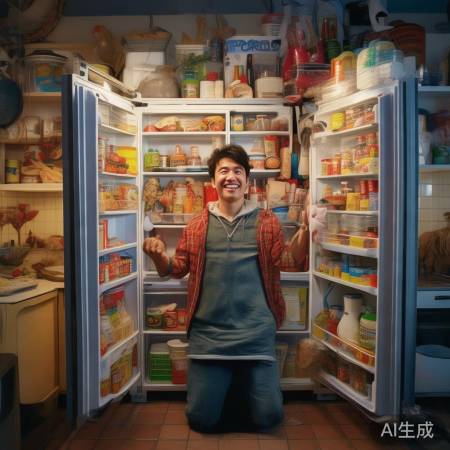 韩小浪冰箱挑战：空间魔术秀