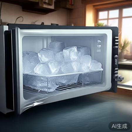 微波炉速化冰块