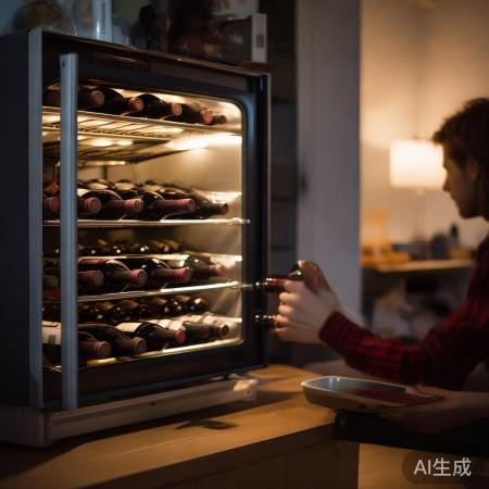 红酒柜细节保品质