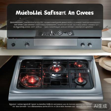 智能灶具，多重安全保护