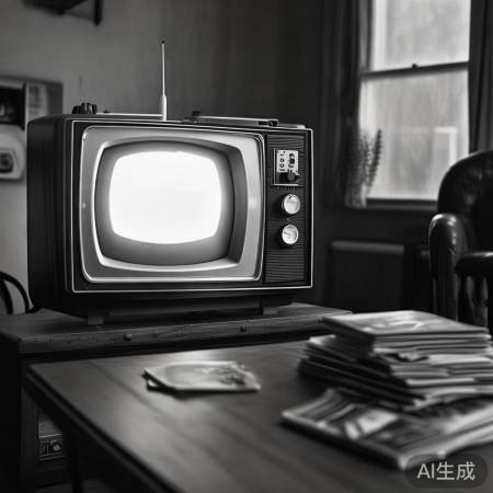 黑白电视机怀旧识别
