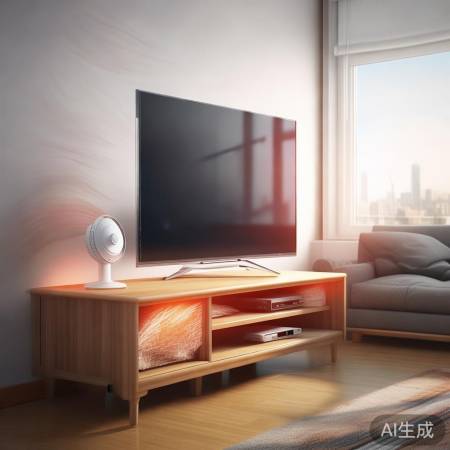 电视散热保通风