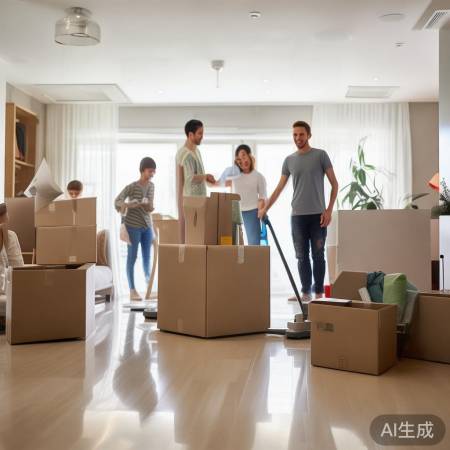 租房搬家，提前清洁新家