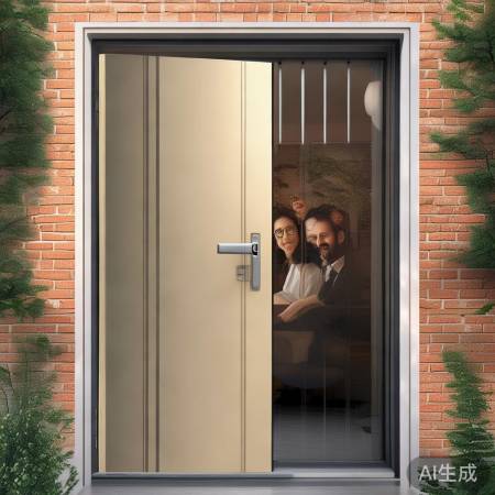 “旺盛达防盗门，守护家庭安全”