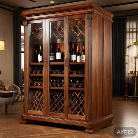 上海实木红酒柜，提升生活品质