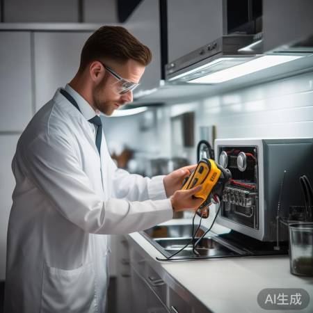 验收油烟机,确保无遗漏