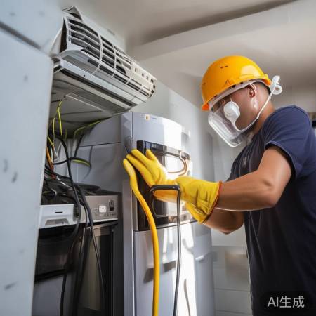 检查电源,小心拽线