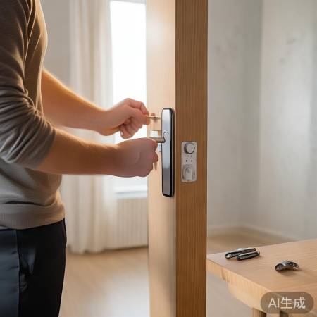 指纹锁安装指南