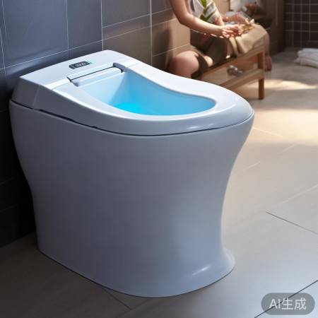 马桶一键清洗，卫生方便