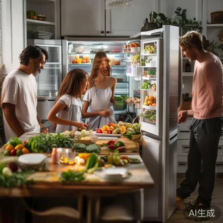 冰箱保鲜，生活自在