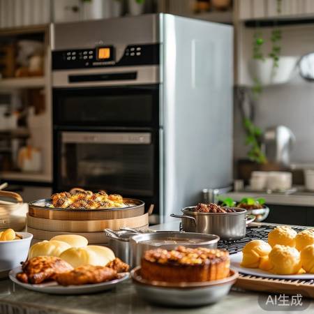 蒸烤一体集成灶，多才多艺