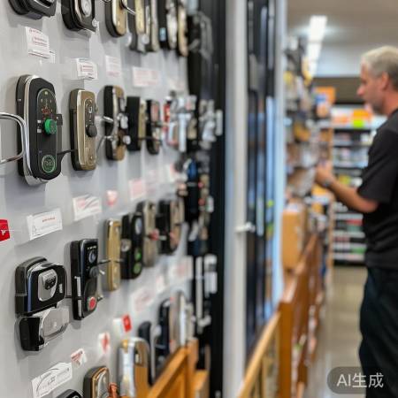 门洞尺寸定智能锁选