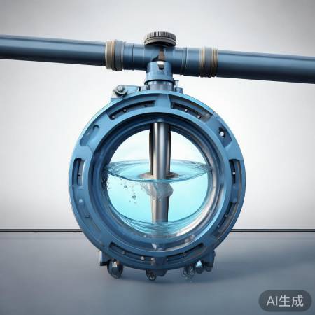 蝶阀:蝴蝶翼形阀板,开关水流。