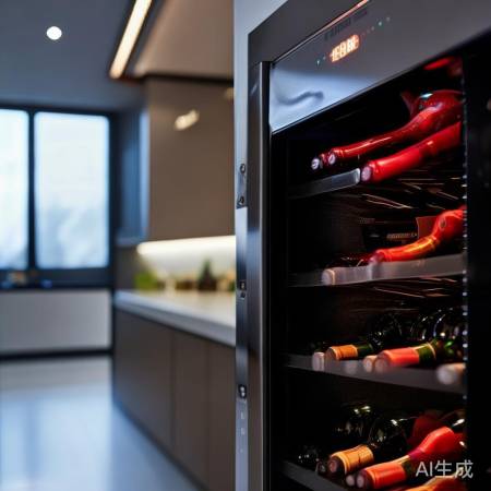 红酒柜保持18度，面子十足