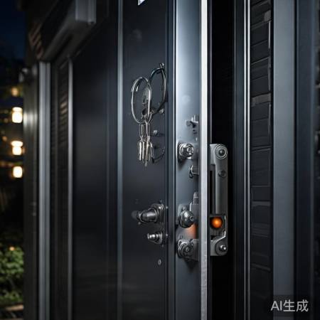 高科技防盗门,使用需谨慎
