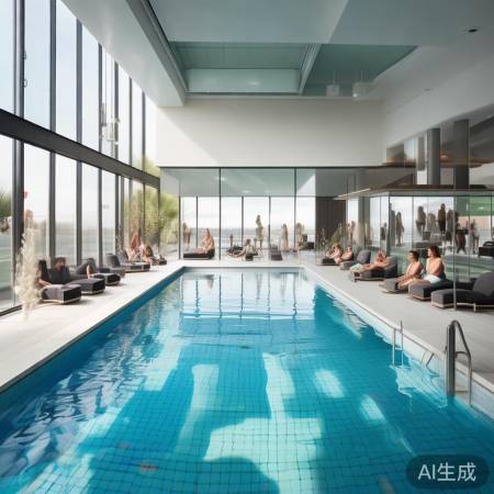 “空气能泳池,四季恒温乐”