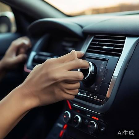 调整温度,避免后座冷风