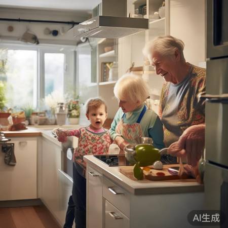 厨房安全，小孩老人更需注意。
