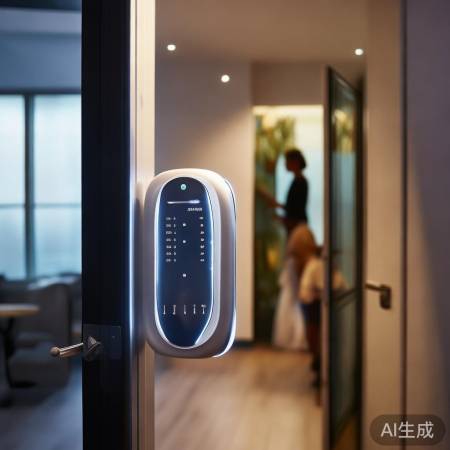 智能指纹锁，记录家人归家