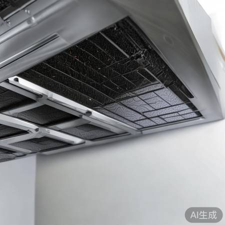 活性炭网吸附力强，两层足够。