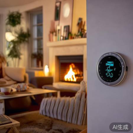 “智能调控,回家即享温暖”