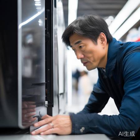 检查消毒柜下口,防患未然