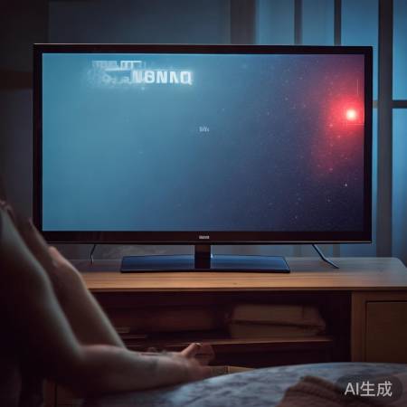 三星电视亮红灯，电源线惹的祸
