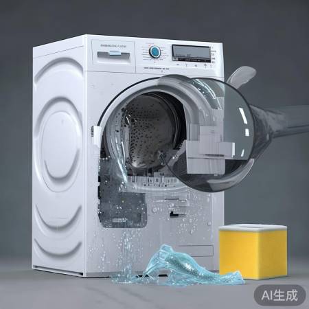 定期拆洗消毒盒，保障洗衣机卫生