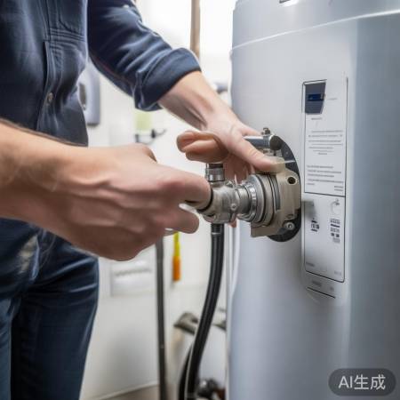 检查热水器进水阀