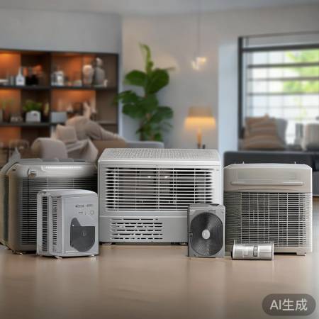 空调种类繁多，满足不同需求。