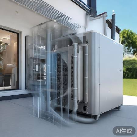 空气能热泵高效冷暖转换