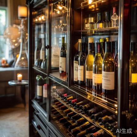酒柜清洁，温馨如新