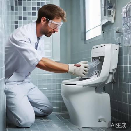 安装步骤简单,小心拆装蹲便。