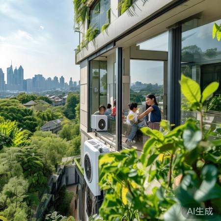 平凉小区空气能,天然空气净化器
