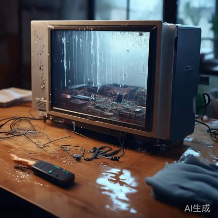 电视机进水,先查短路,慎用!