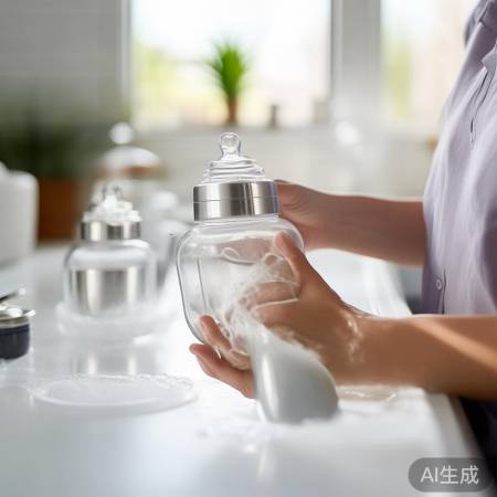 耐高温奶瓶可高温消毒