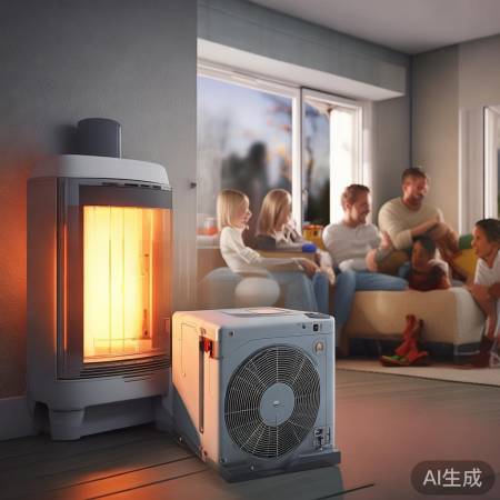 空气能供暖省电一半