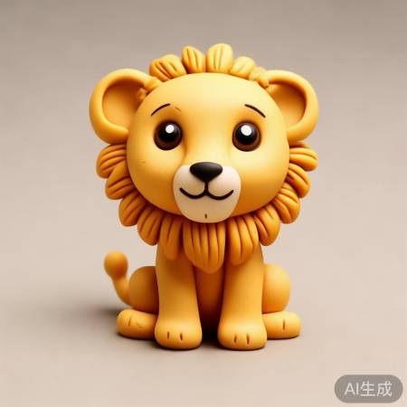 手工达人小狮子冰箱贴走红
